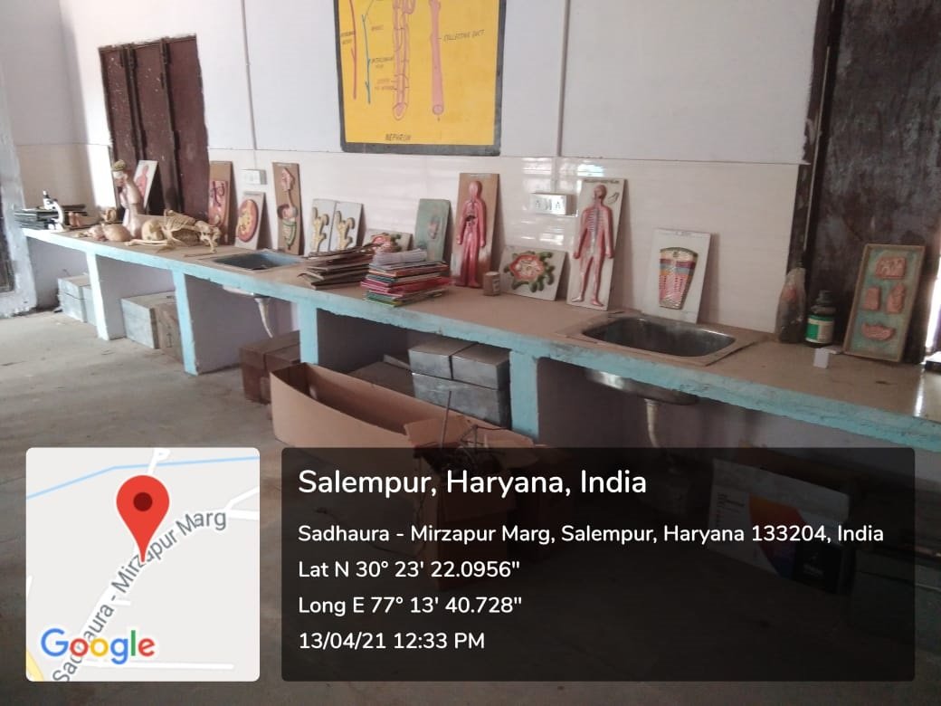 Biology Lab Sadhaura